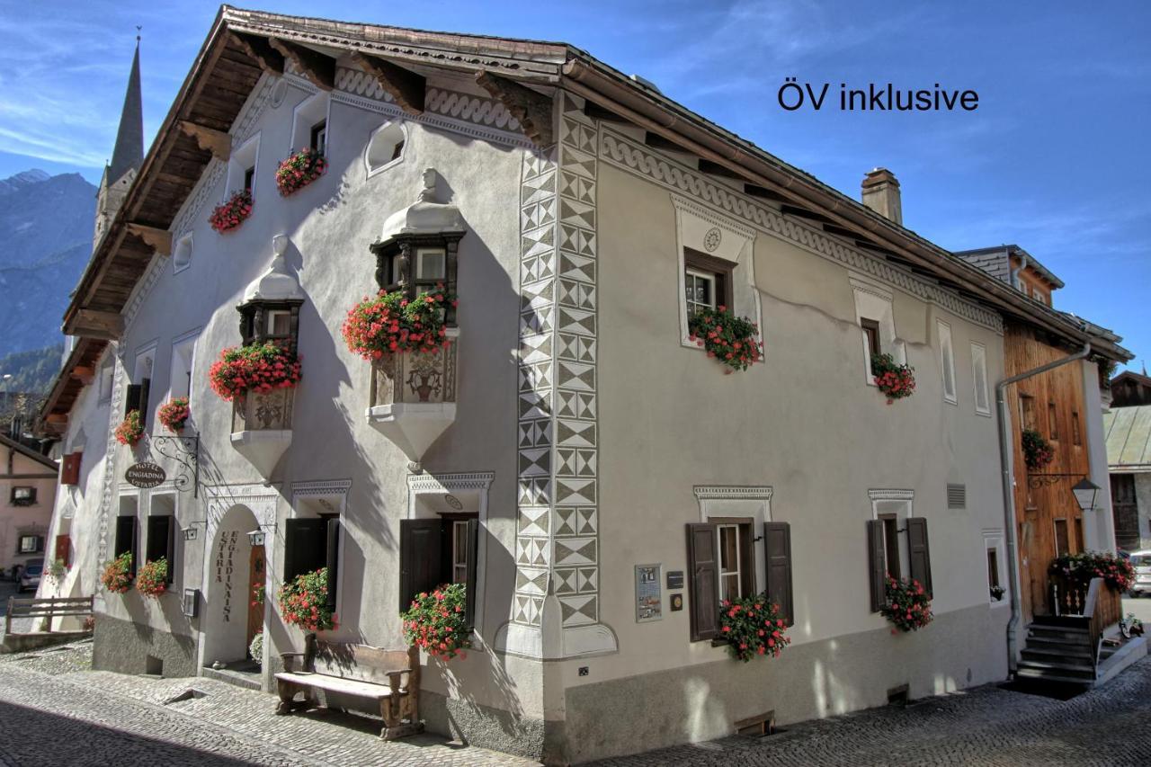 Hotel Engiadina Scuol Exteriör bild